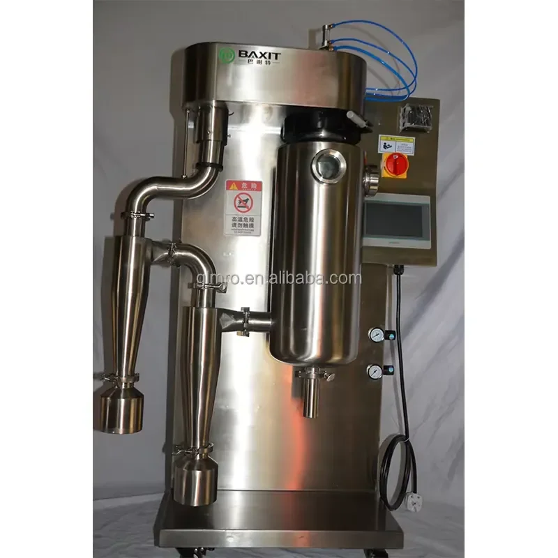 Lab Small PID Controller Vacuum Spray Dryer Small Scale Instant Coffee Milk Banana Honey Powder Spray Dryer