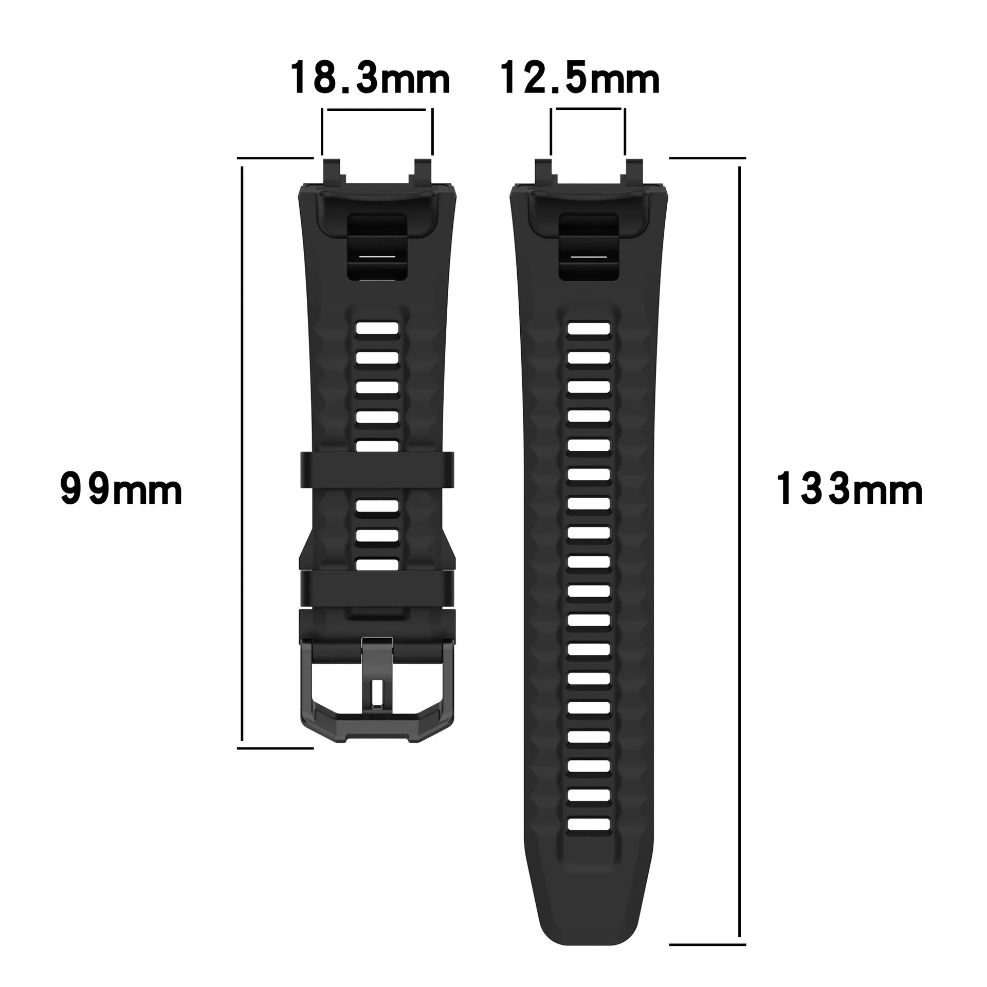 สายซิลิโคนสำหรับ amazfit T-Rex2สายนาฬิกาข้อมือสมาร์ทวอทช์สายรัดข้อมือสร้อยข้อมือกีฬาสายรัดข้อมือสำหรับ amazfit สายนาฬิกา T-Rex2พร้อมเครื่องมือ