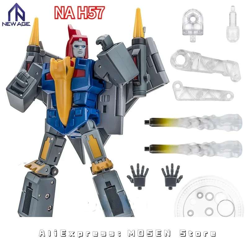 Transformation NEWAGE NA H57 Swoop H56 Sludge Mechanical Dinosaur Force Small Scale Transformation Toy Model