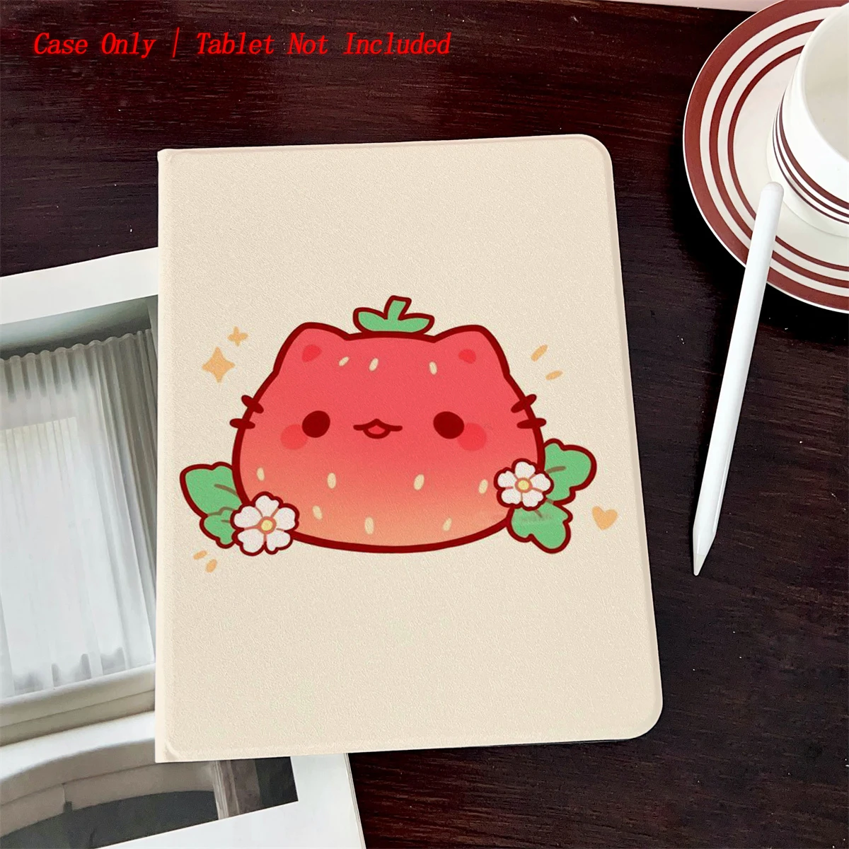 

Чехол для iPad с милым принтом, подходящий для устройств Pro 12.9/11 Air 5 10.9 Mini 6 | Мягкий силиконовый чехол с милым рисунком из мультфильма.