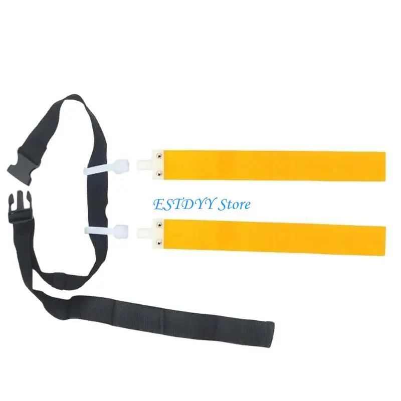

G6DE Soccer Waist Flags Belt Soccer Sport Equipment Exercise Belt Football Flags Soccer Flags Belt Soccer Football Belt