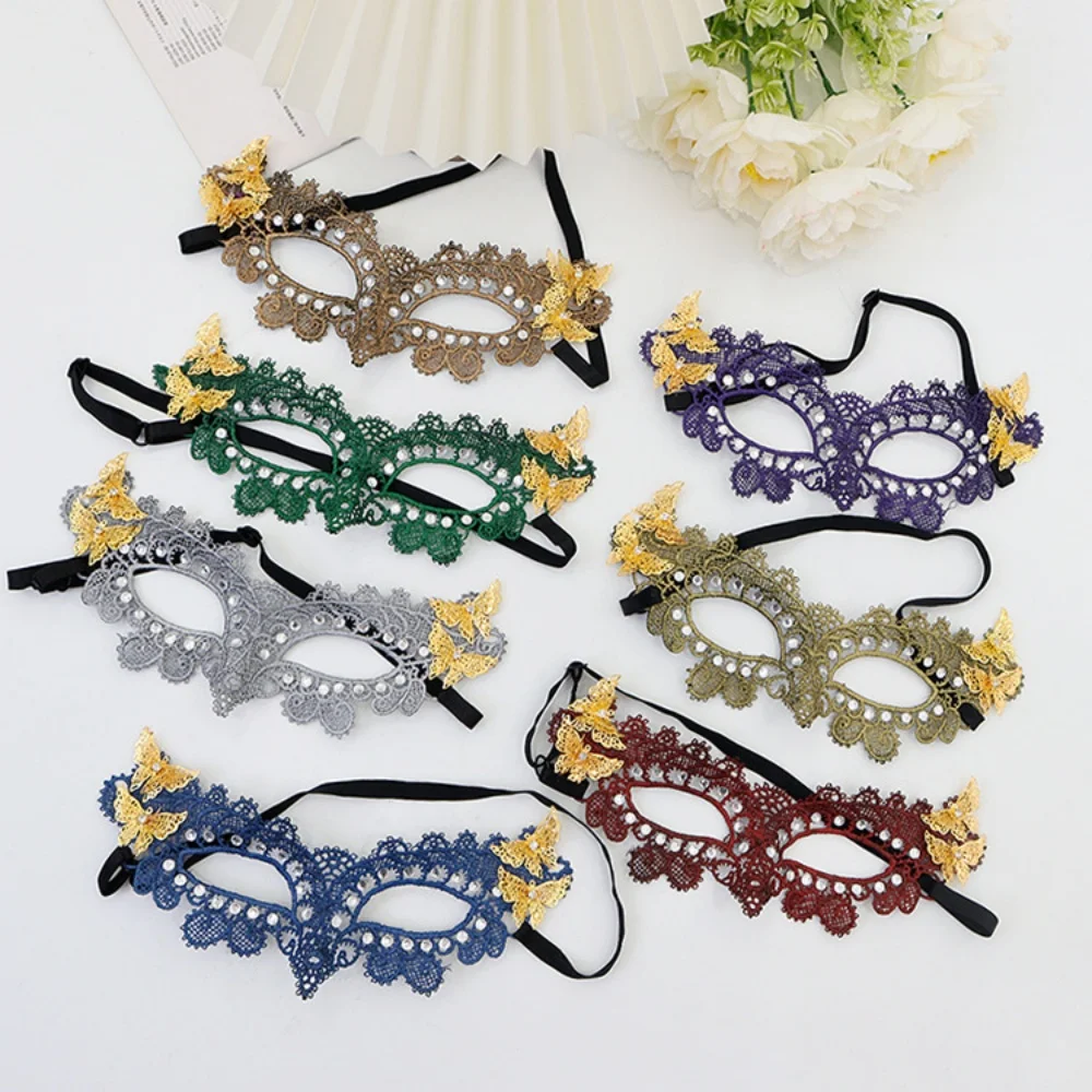 قناع عين الماس مريح للهالوين قناع تنكر من الدانتيل قناع حفلة مثير للكرات التنكرية والحفلات التنكرية #3