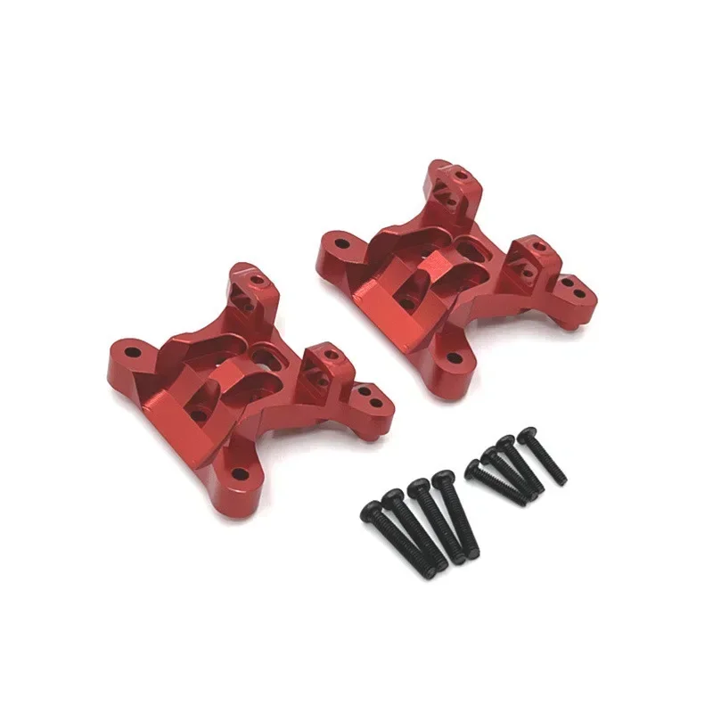 SCY 1/16 16101 16102 16103 16104 16106 16201 JJRC Q117 RC Car Spare Parts Metal Upgraded Rear and Rear Shock Absorbers