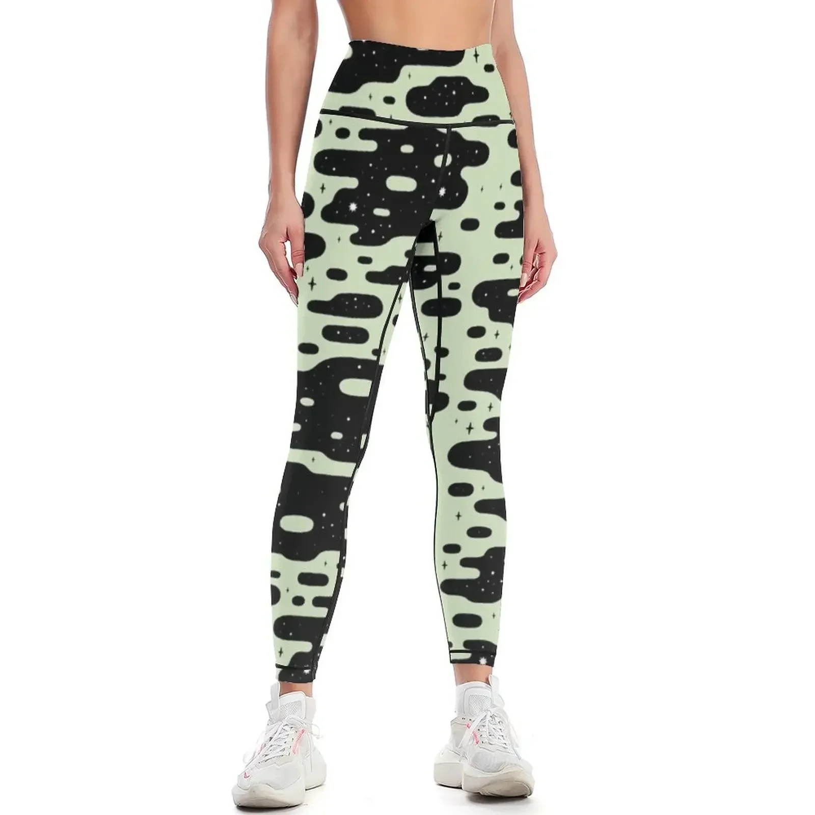 

Space Blobs Leggings sportswear gym legings for fitness Jogger pants leggins push up woman Womens Leggings