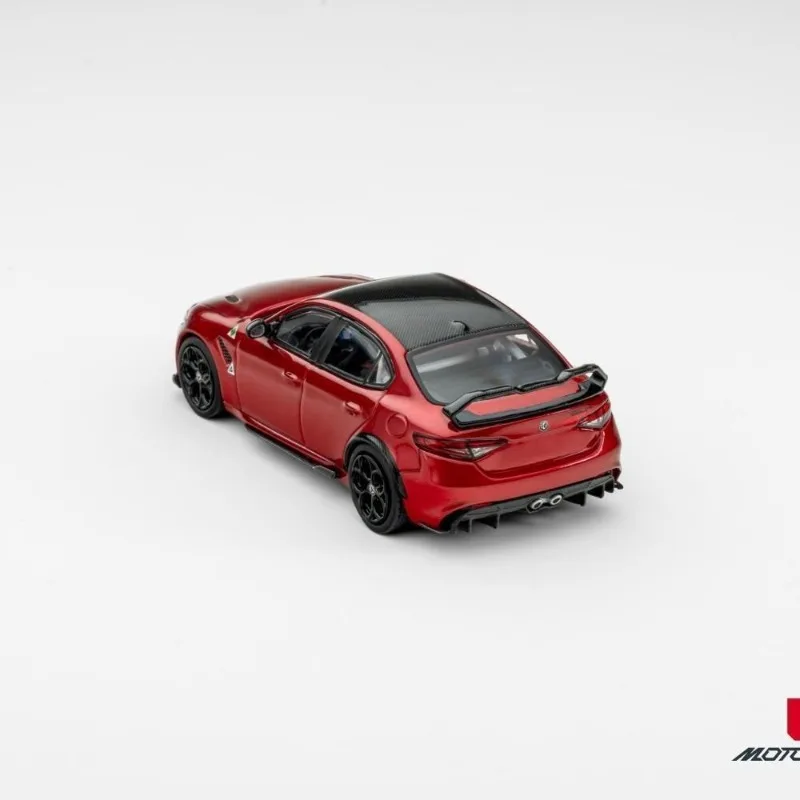 1:64 모터 갤러리 알파 로메오 GTAM, 다이캐스트 합금 자동차 모델, 청소년 장식, 소년 선물.