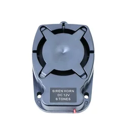 Alarm Hoorn Sirene Buzzer 12V Zes-Tone 110 Punten Klein Formaat En Eenvoudig Te Installeren