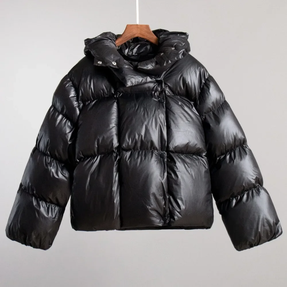 Original Light Luxury Inflatable Bread Jacket Autumn And Winter Women Trendy Street Personal Fluffy Design Casual Warm Jacket