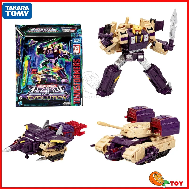 In magazzino tapara Tomy Transformers toys Legacy Evolution Blitzwing Model Robot Collection Action Figure Toys Gifts