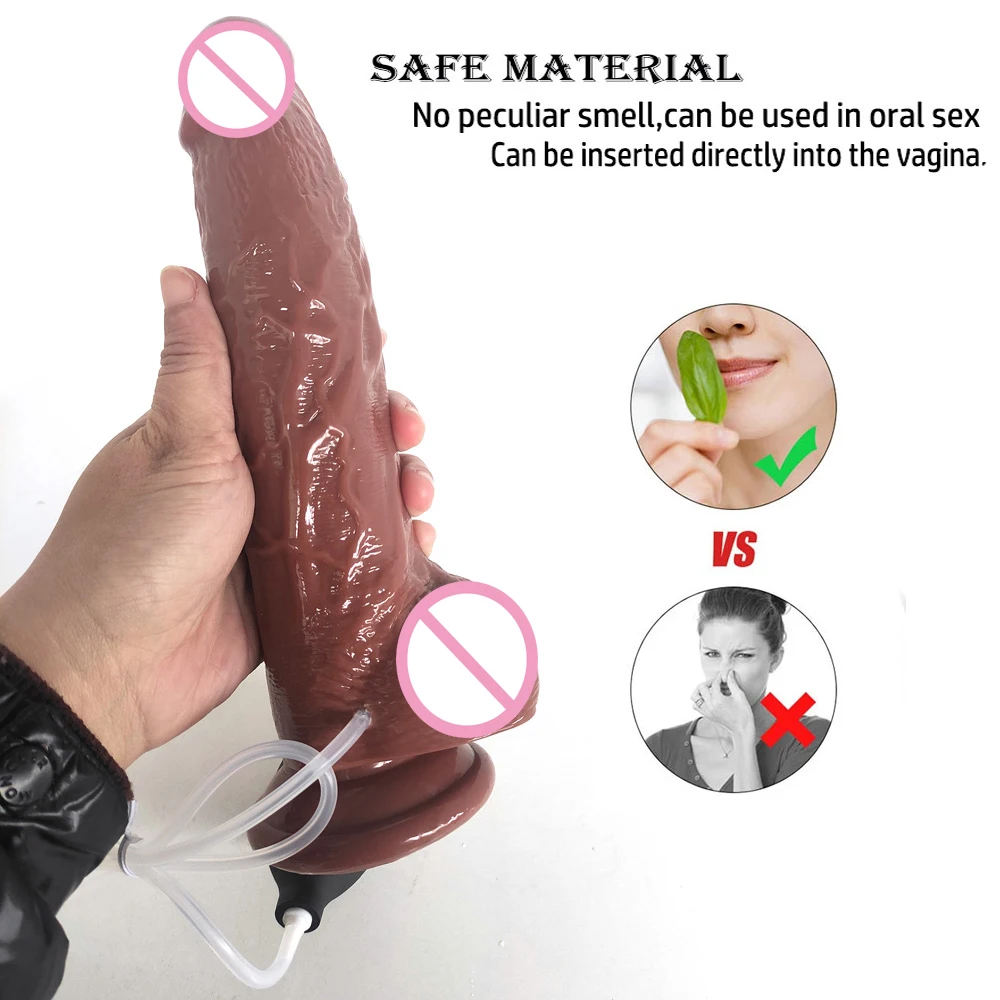 Big Soft Dildo Realistic Suction Cup Penis Lesbian Strap on Huge Dick Silicone Dildos For Women Gay Dildio Sex Toys Adult 18+