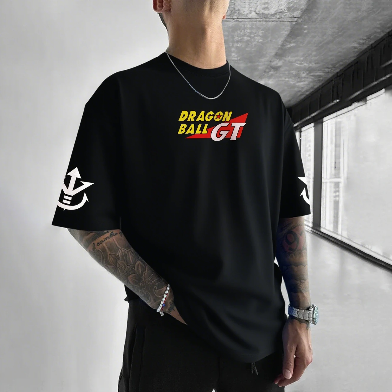 特大アニメメンズ Tシャツドラゴンボール女性半袖 Tシャツストリートカジュアル夏トレンディトップグラフィックプリント Y2k 服