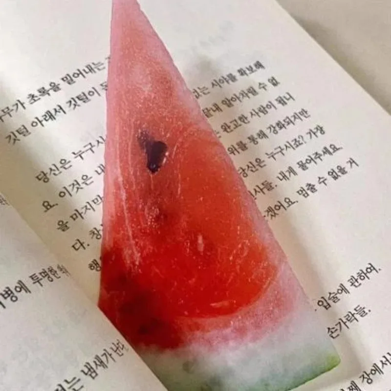 Creative and Fun Book Bookmarks - Unique Melon, Lemon, and Apple Slice Designs, Interesting and Weird Page Markings