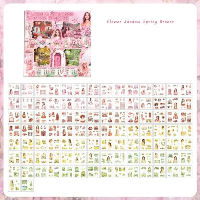 D5BB Seasonal Themed Adhesive Sticker For Childrens Craft Diaries Scrapbooks