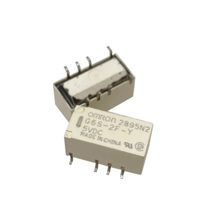 Original OMRON G6S-2F-Y  3V 4.5V 5VDC 12V 24VDC DPDT 2A Signal Relay Surface Mount Telecom Relay
