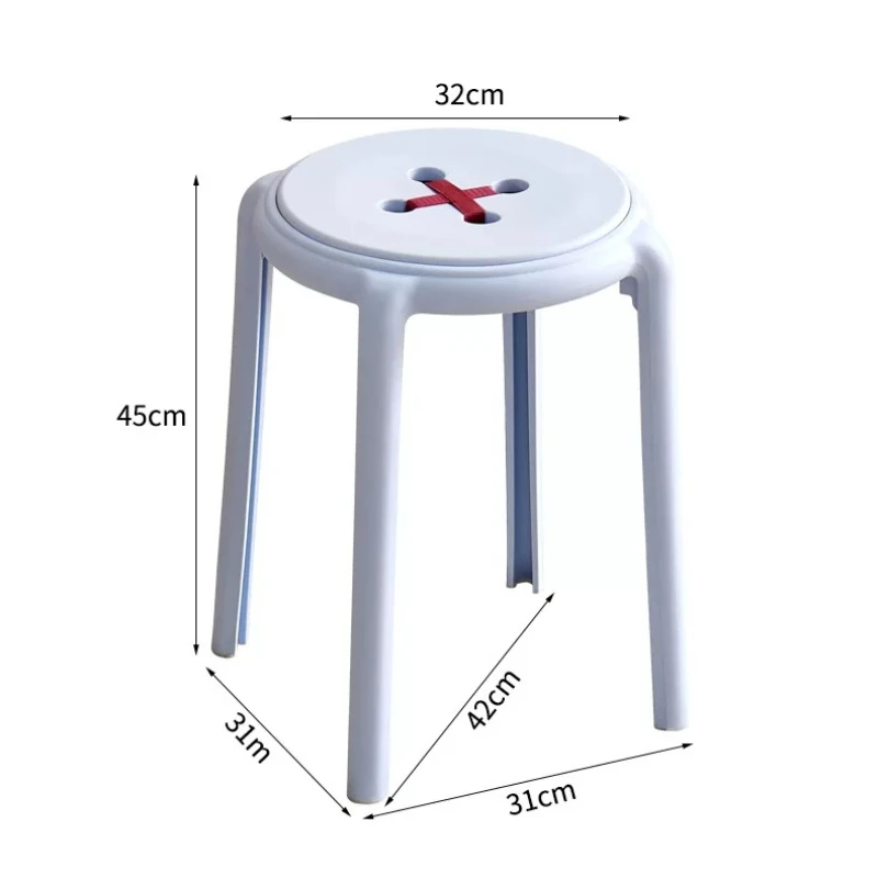 Vanity Weird Stool Floor Dopamine Design Portable Stool Clearance Stackable Muebles Baratos En Ofertas Living Room Furniture