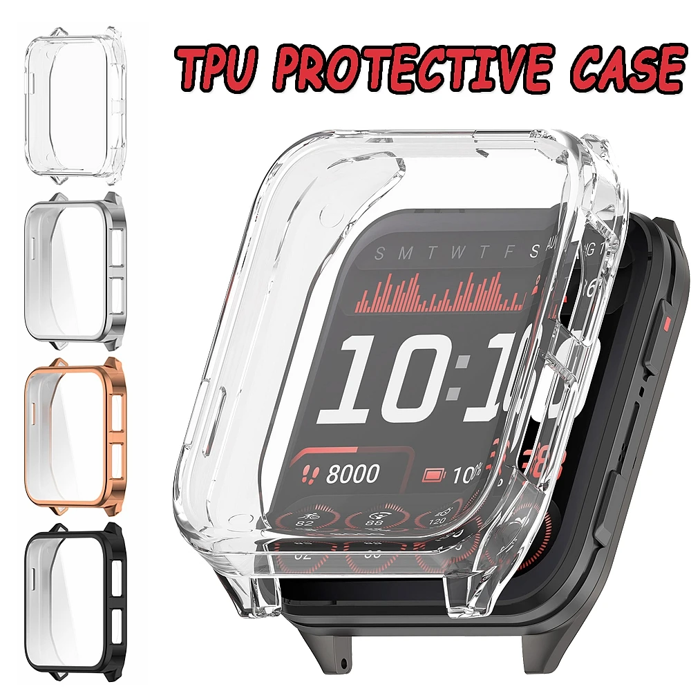 غطاء حماية للشاشة من مادة TPU لساعة Garmin Venu X1 الذكية، غطاء كامل لملحقات حافظات الحماية