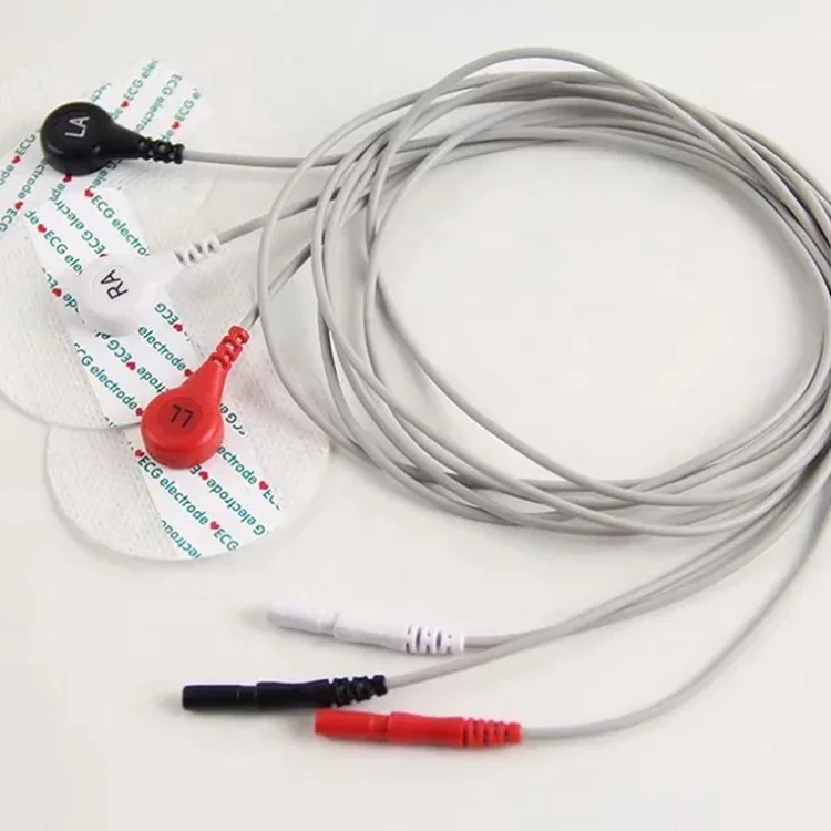 2PCS - approves medical disposable ECG monitoring electrodes
