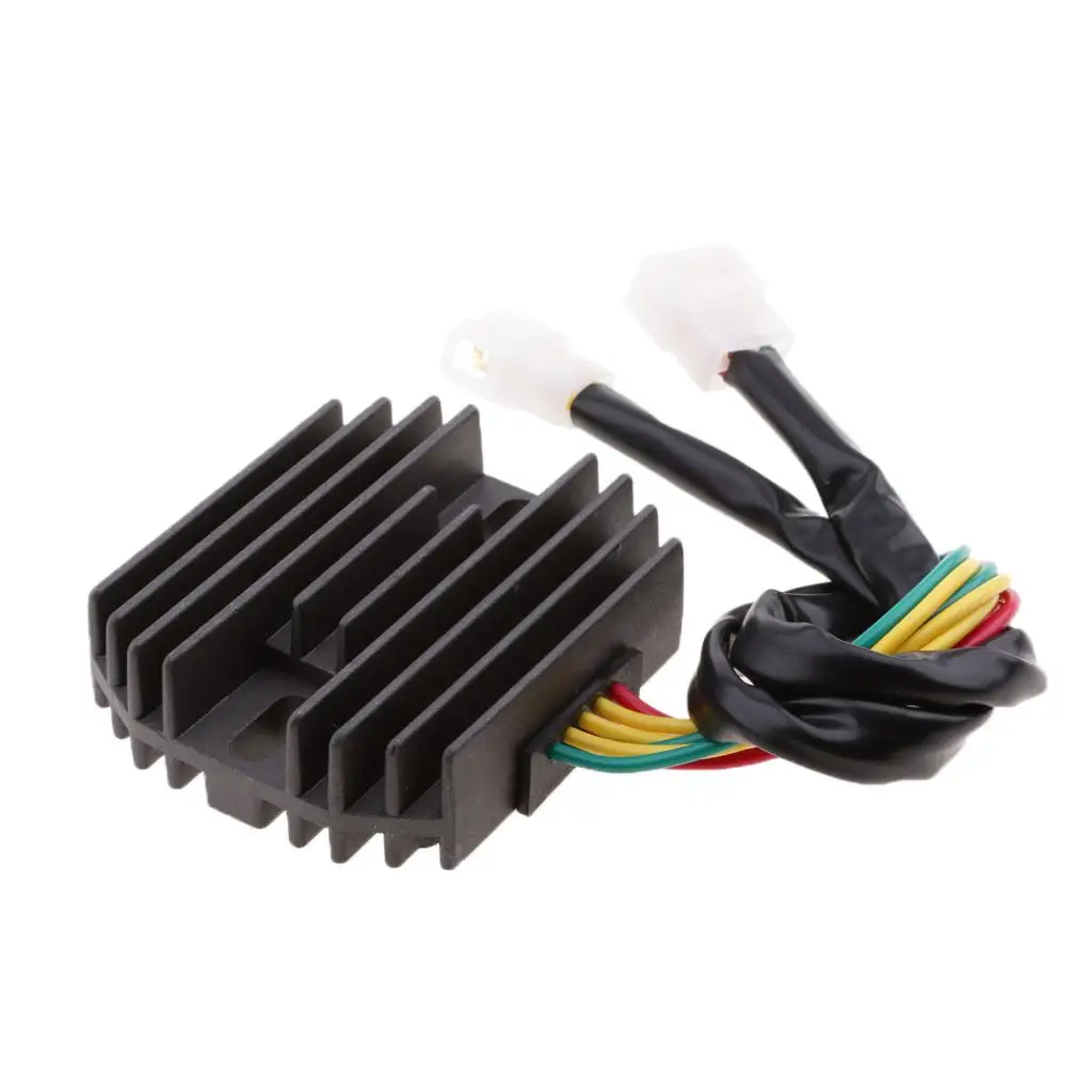 Universal Aluminum 12V Current Rectifier Regulator Rectifier 5 Pin for Honda VF750 MAGNA Moped Scooter