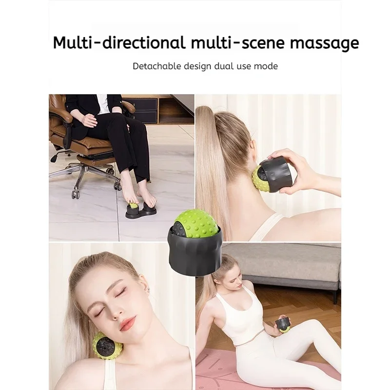 Yoga Fascia Ball Heating and cooling Foot Massage Ball Neck Membrane Ball Sole Muscle Relaxation Relieve Fatigue ﻿