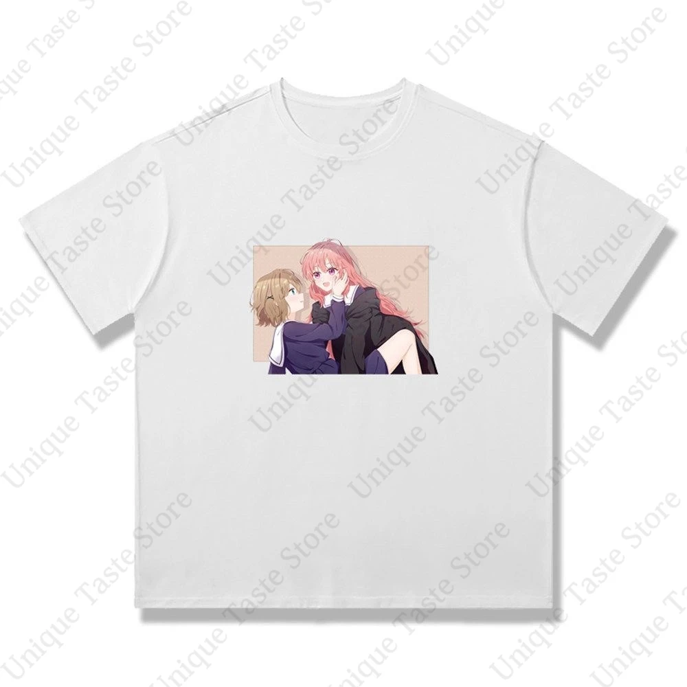 ‌Anime Kimi Ga Shinu Made Koi O Shitai T Shirt Sheena Totsuki Mimi Kagari‌ Cartoon T-shirt Pure Cotton Short Sleeve Tee Tops