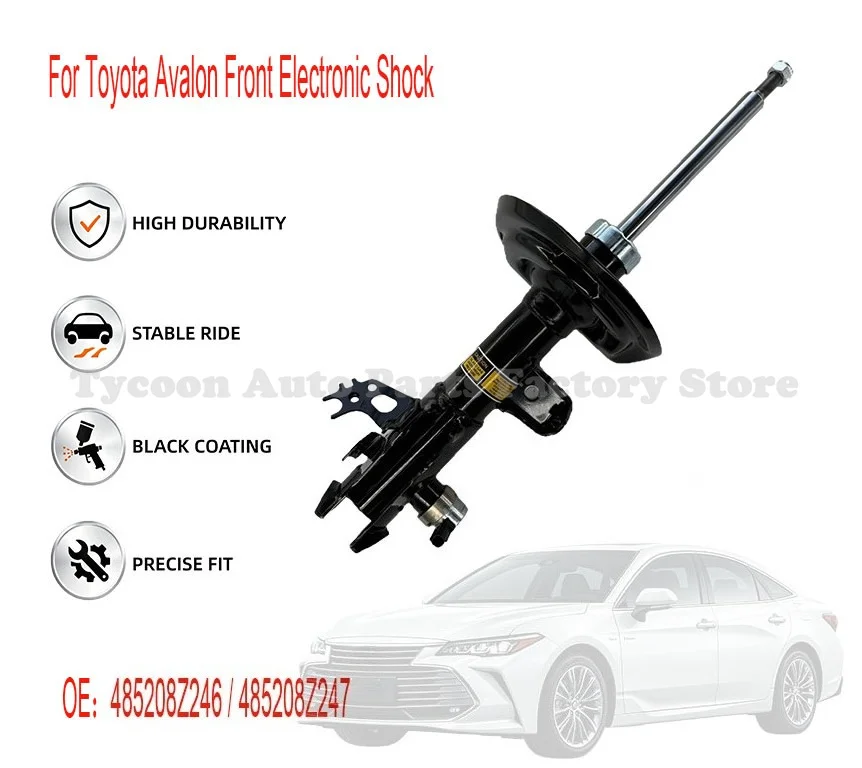 Front Shock Absorber Strut Insert Core for Toyota Avalon Suspension Damper OE 48520‑8Z246 48520‑8Z247 Auto Parts