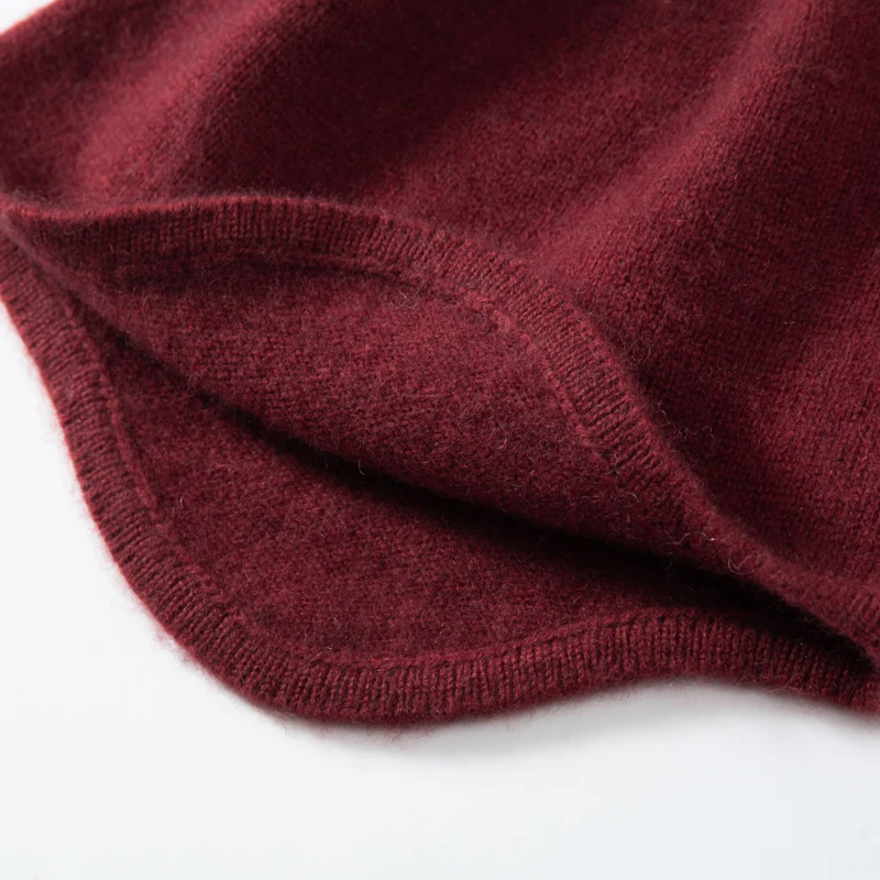 MERRILAMB Winterjacken-Mützen für Damen, lässig, hochwertige reine Kaschmirmütze, einfarbig, weiche, warme, gestrickte Outdoor-Beanie-Mütze – Detail 19