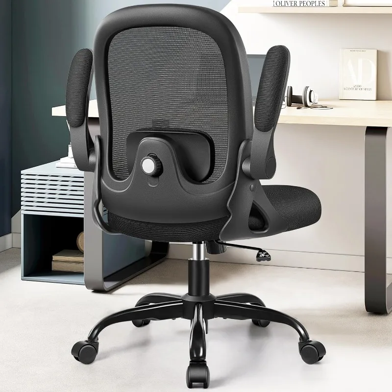 Office Chair Ergonomic Desk Chair with Adjustable 3D Lumbar Support and Height, Comfy Mesh Computer Chair