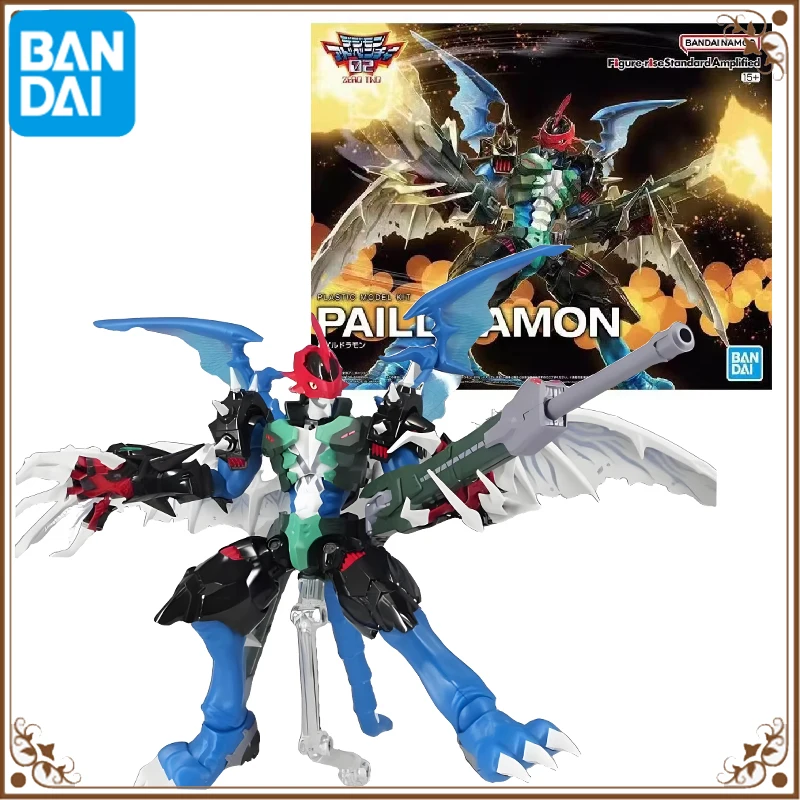 BANDAI Figure-rise Standard Amplified Digimon Adventure 02 Paildramon Assembly Model Ver  Anime Action Figures Toy