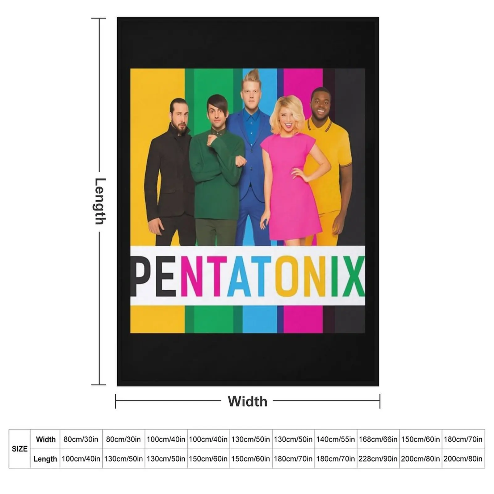 colour pentatonix hairstyle Throw Blanket Luxury valentine gift ideas wednesday Warm Blankets