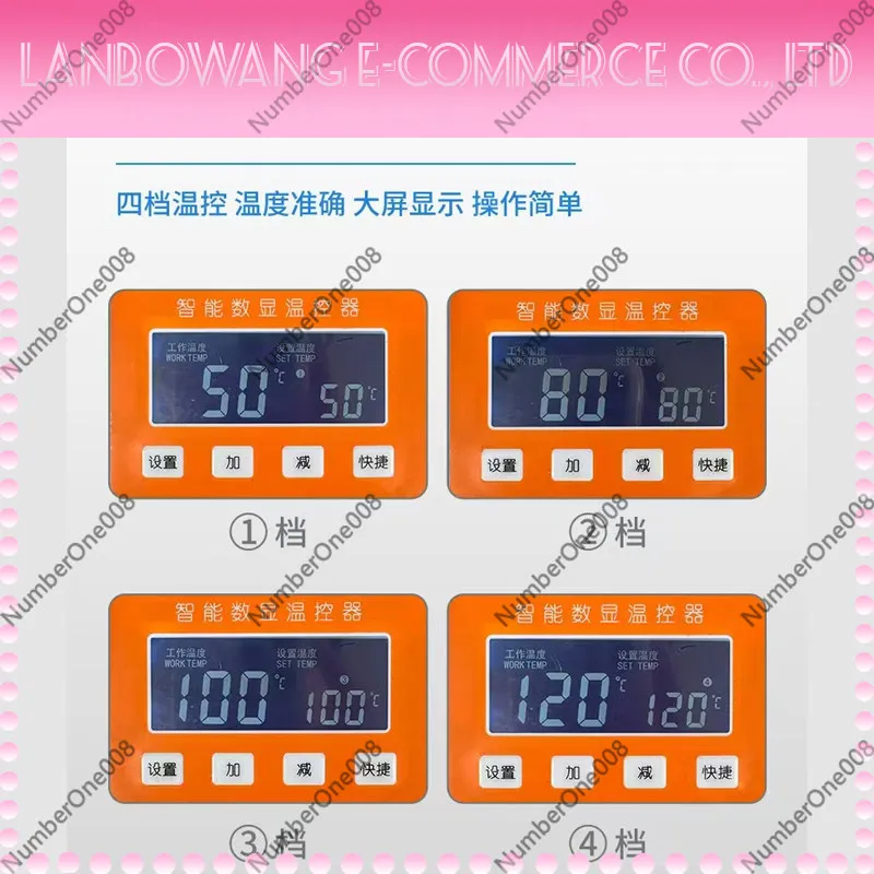D-960 Curved Screen Separator Rotating Separation Machine with Frame Phone Repair Tool Fast Heating