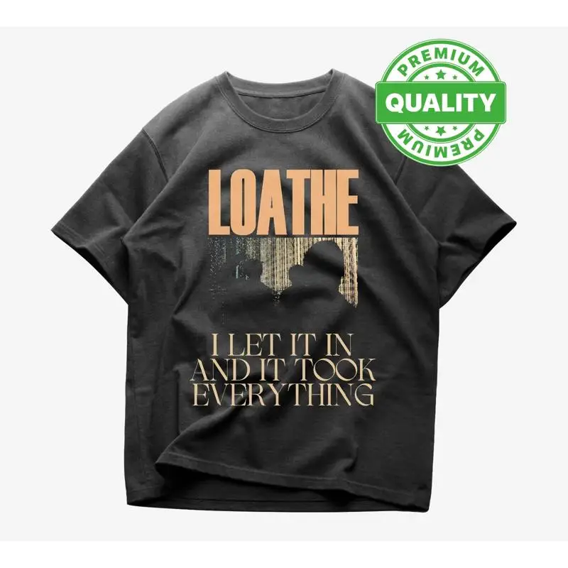 Loathe Band Red Black Bear Graphic T-Shirt