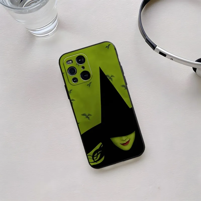 Broadway Musical Wicked Phone Case For OPPO One Pro Plus 11 8 6 9 7 Find X3 Neo Reno 8 6 Pro 7 X5 A57 A54 A55 A74 Coque