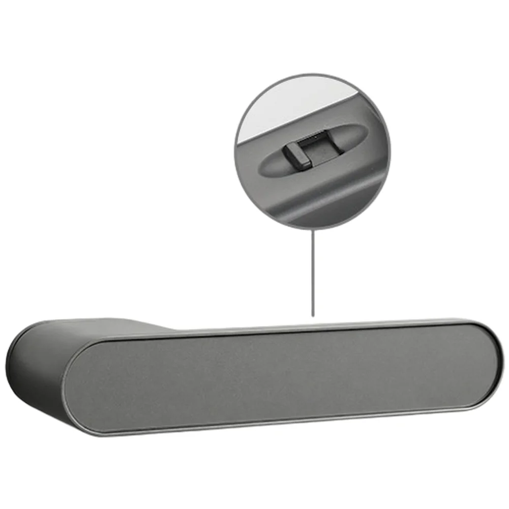 Silent Operation Magnetic Door Lock for Bedroom Office or Cabinet Use with Aluminum Alloy Body and Internal Privacy Lock