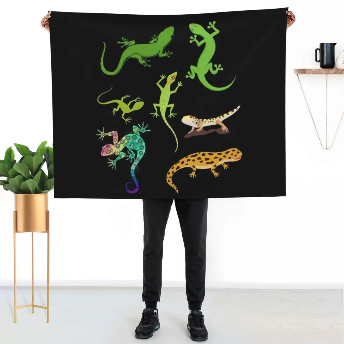 Gecko-Best gift for gecko lovers Throw Blanket wednesday bed plaid Cute Stuffeds cosplay anime christmas decoration Blankets