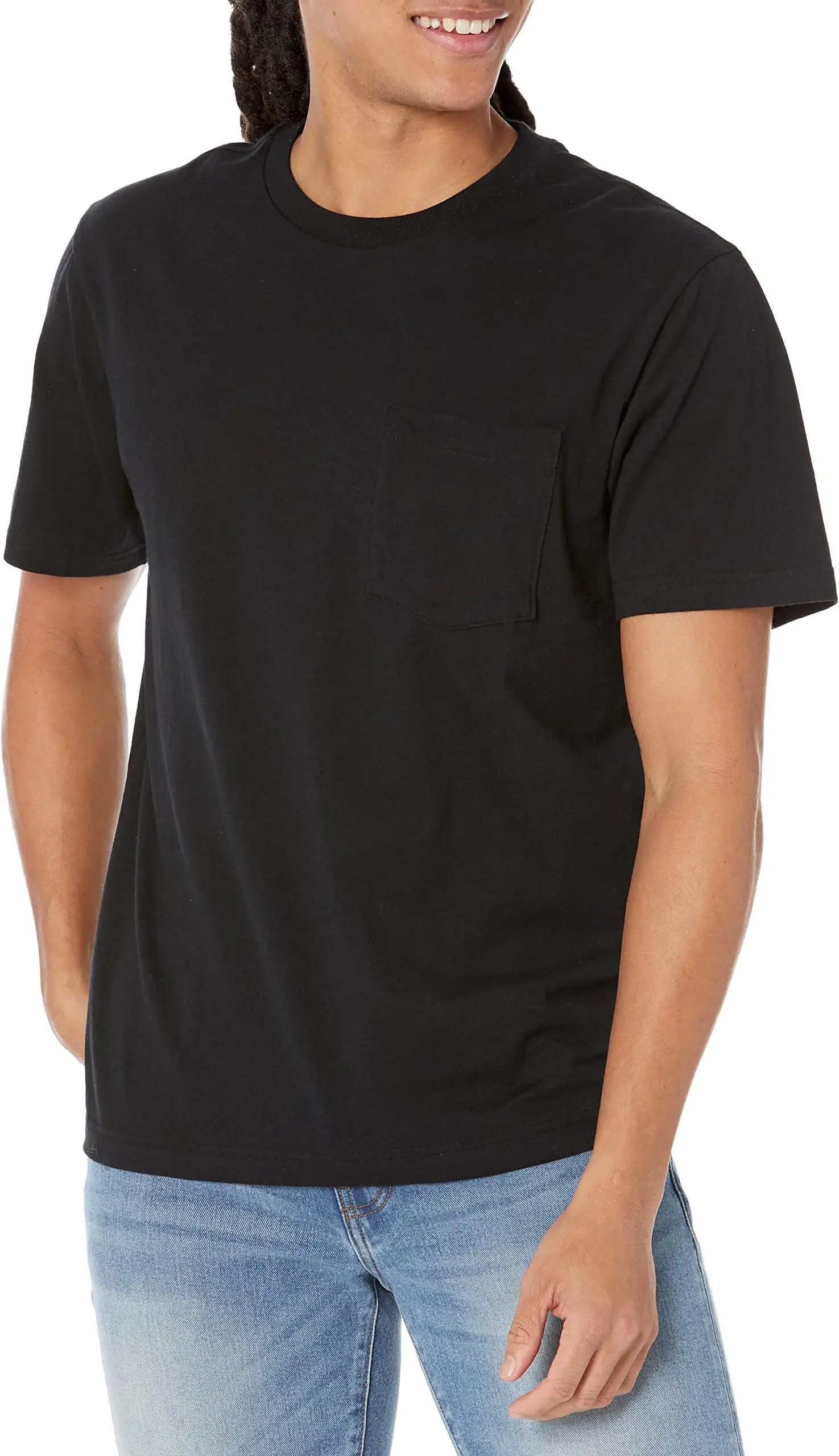High-quality Cotton Summer T Shirt Fashion Men Women Solid Color Basic Short Sleeve Loose T-shirts Oversized Tee Black White Top