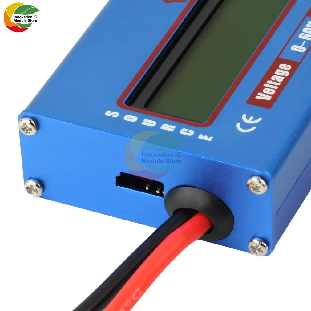 Digital LCD DC 60V 100A Balance Voltage Battery Power Analyzer RC Watt Meter Wattmeter Tester Checker Balancer Char 100A60V