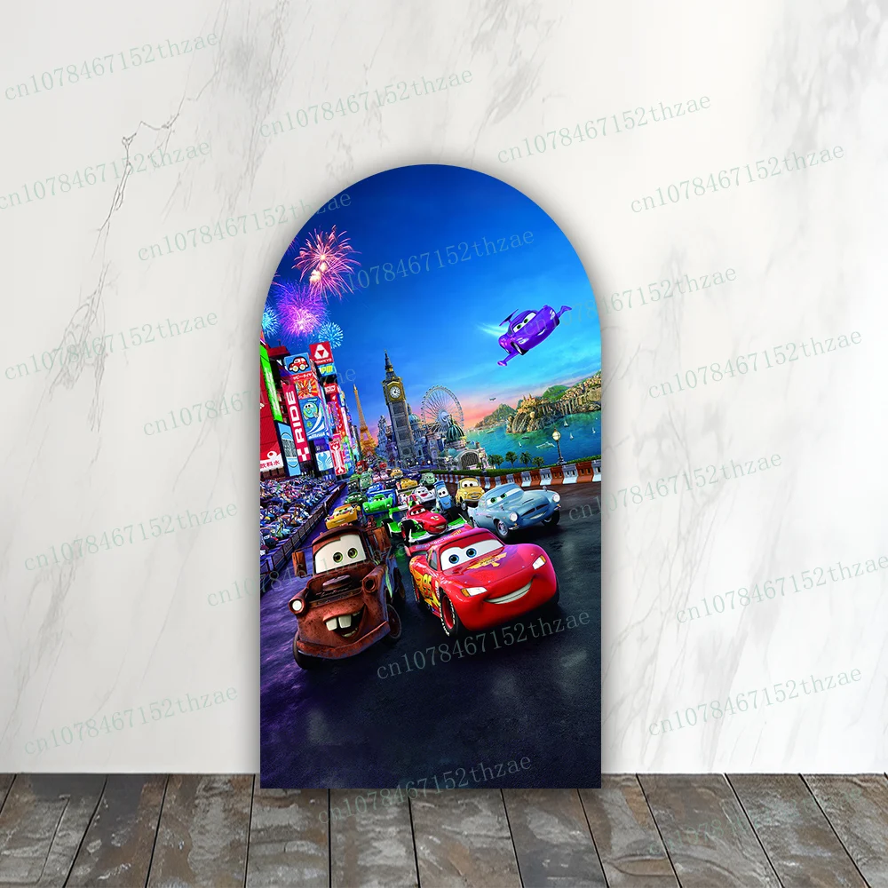 Cars Birthday Party Photo Background Arch Photography Backdrop Baby Shower  Photography Backdrop Decoration