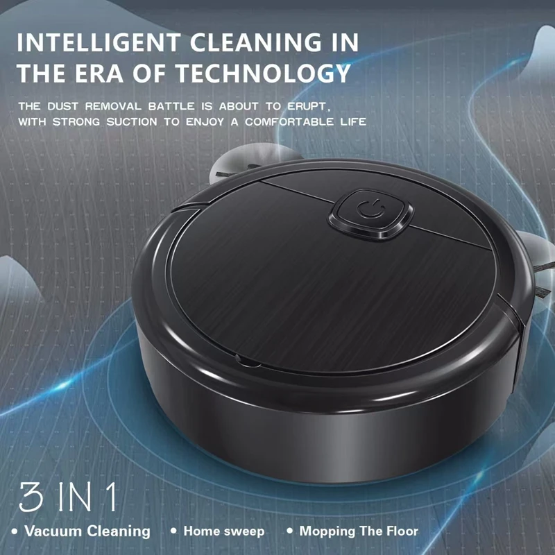 Xiaomi 3-in-1 Smart Sweeping Robot Vacuum Mop 4000pa Strong Suction Washable Mop For Pet Hair Hard Floor Ideal Home Kitchen Room