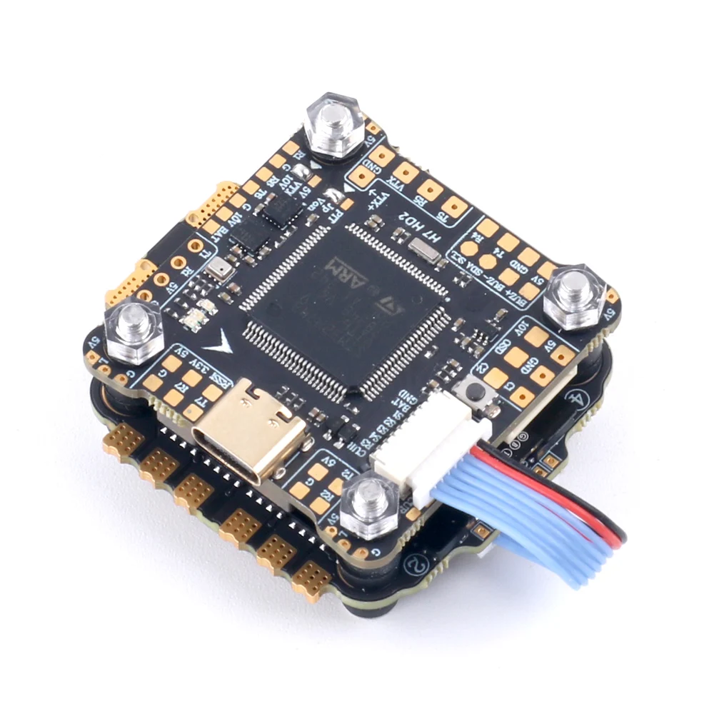 SKYSTARS H743 HD Flight Controller Single Gyro H7 X8 Betaflight With OSD & KO60 60A AM-32 128K 4IN1 ESC for FPV drones
