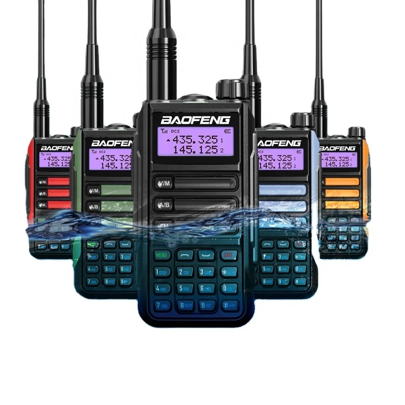 

Ручная рация Baofeng Uv16 Pro дальнего действия 5 Вт/8 Вт, водонепроницаемая, VHF, UHF, двухдиапазонная, Bf Uv16pro, мощная уличная рация