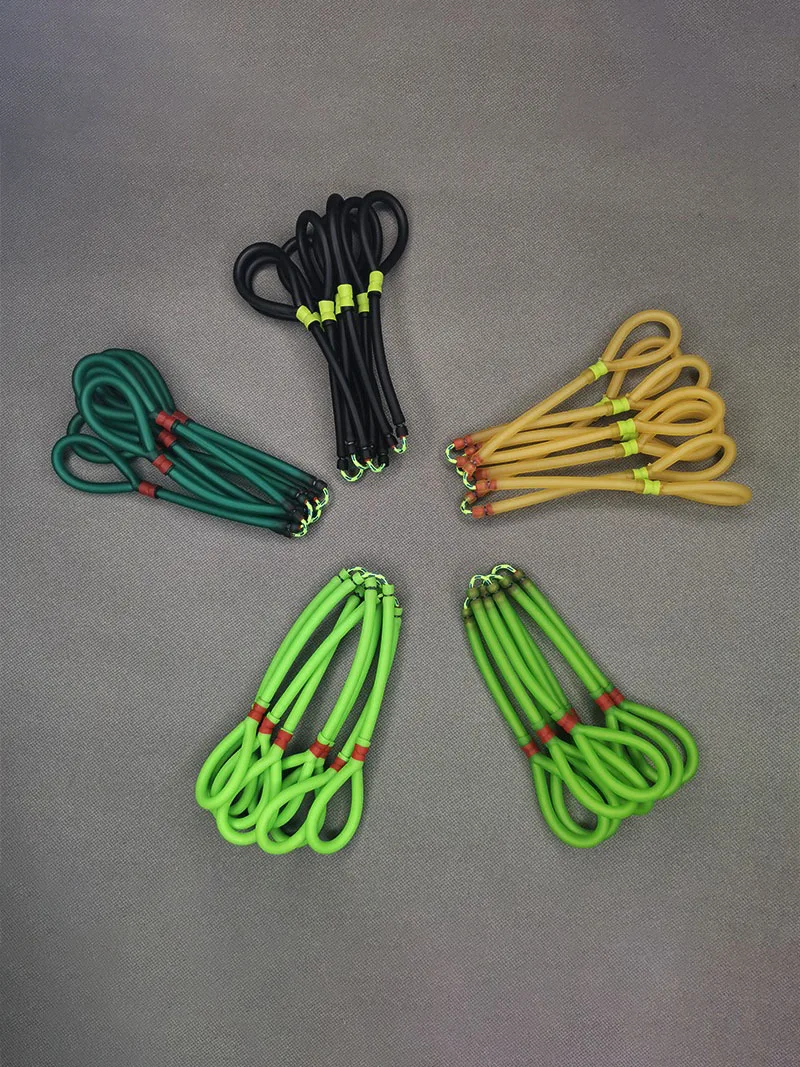 

Professional 3060 Power Slingshot Bands (4-2 Setup), Strong Fishing Spear w/ 2mm Dacron Cord, Durable Anti-Cut