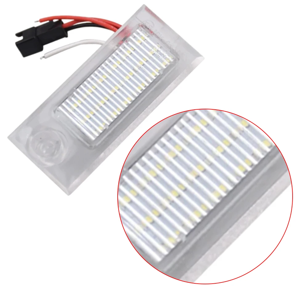 ضوء لوحة ترخيص LED 4B5943021 12V DC ABS مناسب لأودي A6 C5 4B Sedan1997-2004