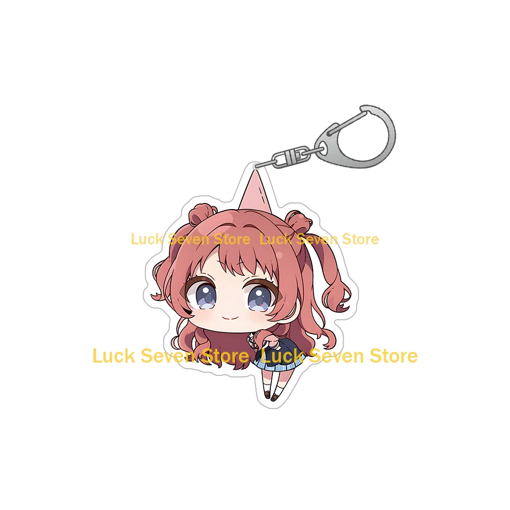 Lucky Seven Store The Idolmaster Official character ute Acrylic keychain anime peripheral Bag pendant Boys girls holiday gift