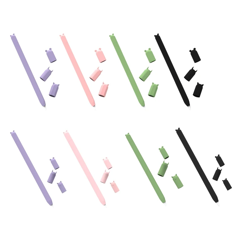 

Soft Silicone for CASE Anti-scratch for iPencil 1st / 2nd Gen for Touch Pen Sty Dropship