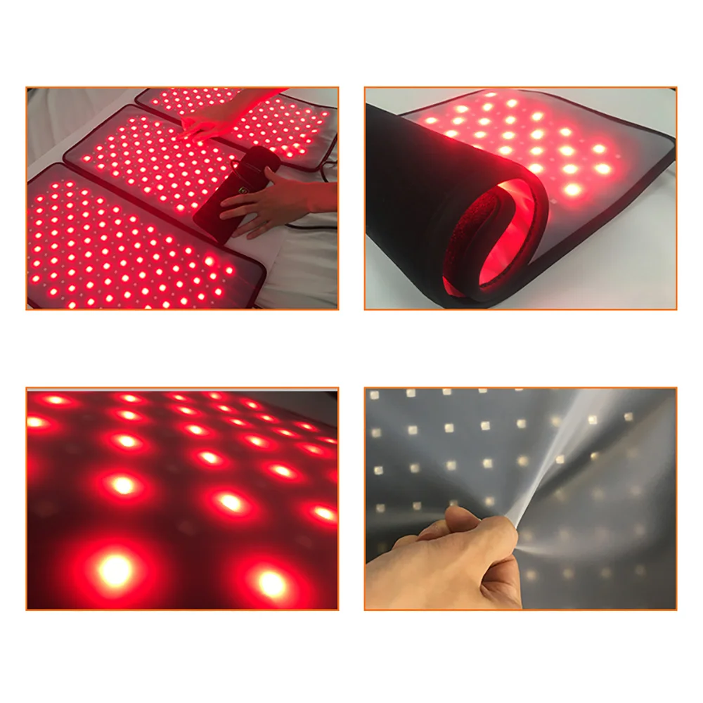 Suyzeko Cintura per terapia della luce rossa Dispositivo per terapia della luce vicino a infrarossi Avvolgimento indossabile per alleviare il dolore Cane da compagnia