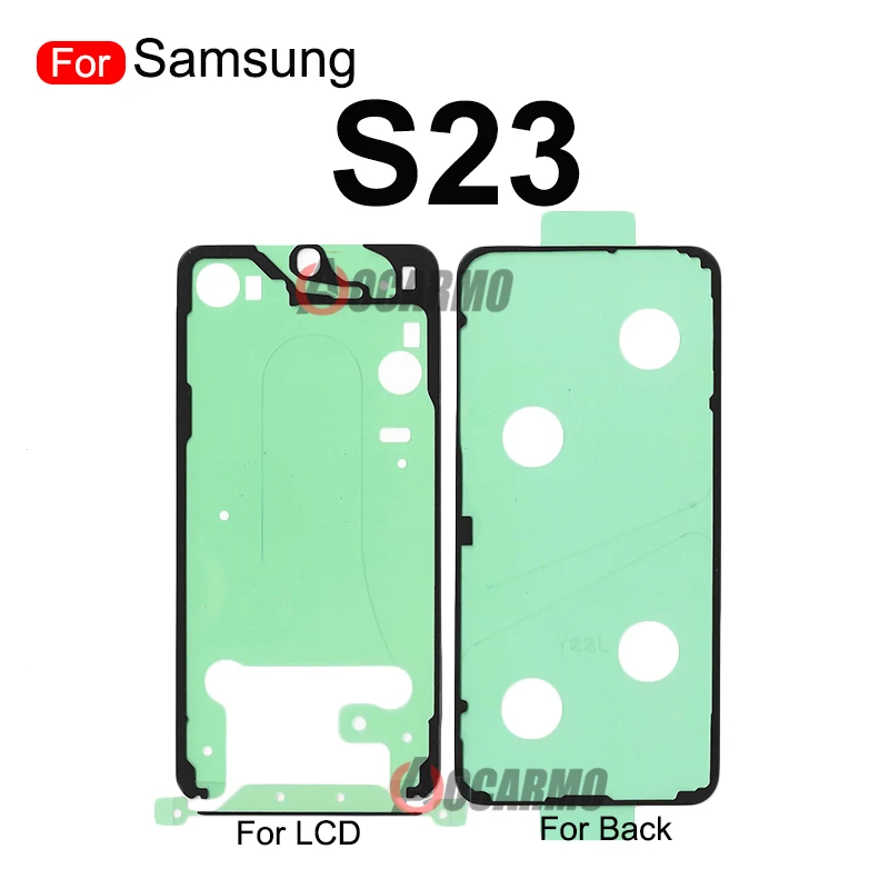 FullSet Waterproof Adhesive For Samsung Galaxy S23 Plus S23fe S23U S23+ S23 Ultra LCD Screen Back Battery Cover Sticker Tape