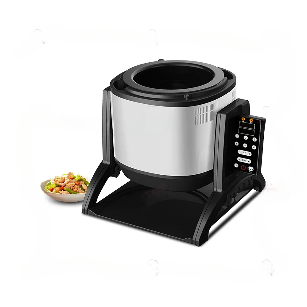 Multifunction Smart Cooking Robot Automatic Rotating Fried Rice Cooking Machine Medium Size For Household Commercial