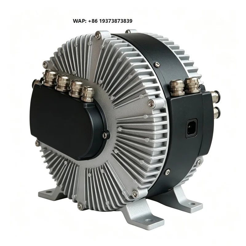 HY High Torque Brushless Axial Flux Drive Motor DC Motor for Agricultural Vehicle Farm Machinery Application