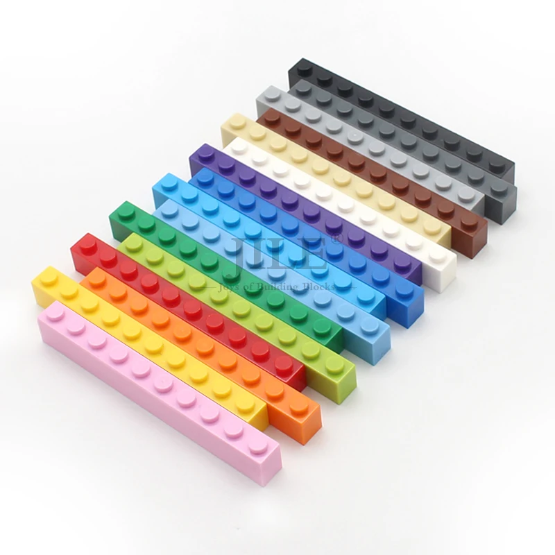 

20 шт. MOC 6111 кирпичи 1x10 строительные блоки DIY точки толстые фигурки образовательные креативные размеры совместимые бренды игрушки для детей
