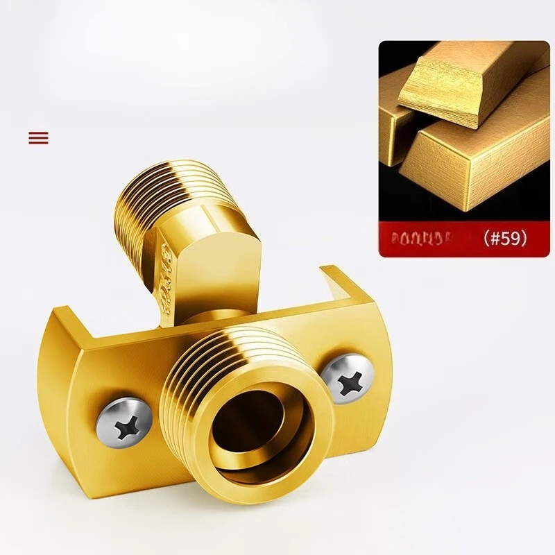 

40 Degree Adjustable Faucet Angle Bent Foot Eccentric Screw Angle Faucet Adapter Shower Conversion Foot Corrector Accessories