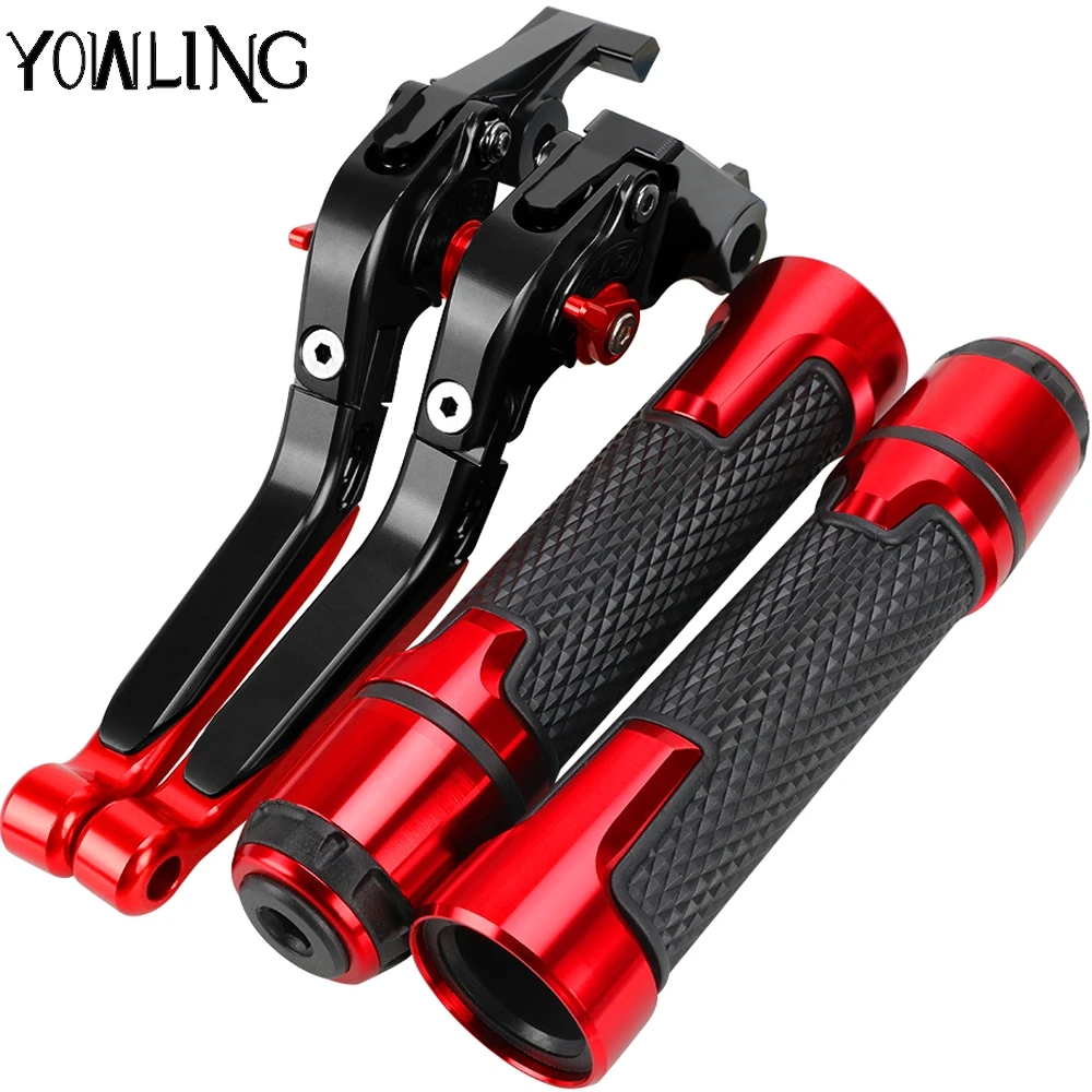 Motorcycle Accessories Brake Clutch Levers and Handlebar Hand Grips ends For HONDA CBR400 /NC23/NC29 1986-1994 1987 1988 1989